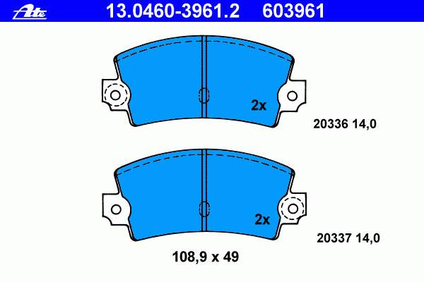 7701202788 Renault (RVI) Sapatas do freio traseiras de disco