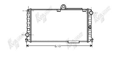 Radiador de esfriamento de motor Polcar 1401081 preço, a partir de 102,07 USD