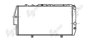 Radiador de esfriamento de motor VAG 443121251K preço, a partir de 83,10 USD