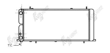 Radiador de esfriamento de motor Polcar 131508A4 preço, a partir de 67,54 USD