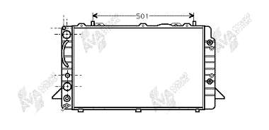 Radiador de esfriamento de motor VAG 8A0121251A preço, a partir de 136,94 USD