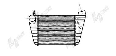 Radiador de intercooler VAG 1J0145805B preço, a partir de 47,75 USD