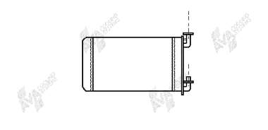 Radiador de forno (de aquecedor) 64118391362 BMW