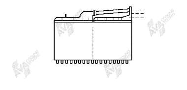 H21221 Sato Tech Radiador de forno (de aquecedor)
