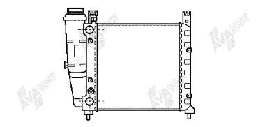 Compre 54679 NRF Radiador de esfriamento de motor