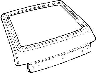 Porta traseira (3ª/5ª porta-malas (tampa de alcapão) para Fiat Uno  146A