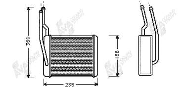 Compre HC30 Ford Radiador de forno (de aquecedor)