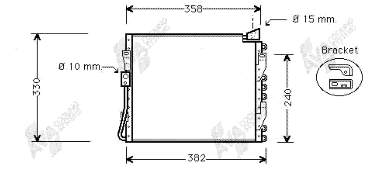 Radiador de aparelho de ar condicionado Honda 80110SR1A23 preço, a partir de 77,93 USD