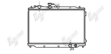 Radiador de esfriamento de motor Mazda FEAM15200 preço, a partir de 112,57 USD