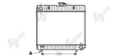 Radiador de esfriamento de motor Mercedes A1235015801 preço, a partir de 133,00 USD