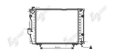 Radiador de esfriamento de motor Mercedes A1245001503 preço, a partir de 126,01 USD