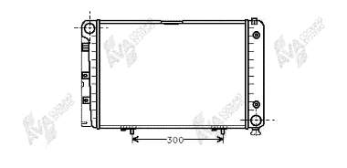 62557A Nissens Radiador de esfriamento de motor