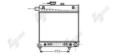 Radiador de esfriamento de motor Mercedes A2025006003 preço, a partir de 78,32 USD