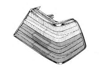 2VP004686151 HELLA Lanterna traseira esquerda