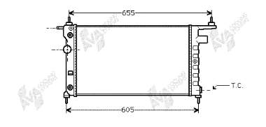 Compre 8MK376712011 HELLA Radiador de esfriamento de motor