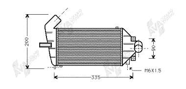 Radiador de intercooler Mahle Original CI51000P preço, a partir de 51,17 USD