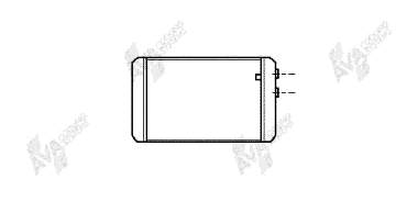 Radiador de forno (de aquecedor) Mahle Original AH154000S preço, a partir de 32,07 USD