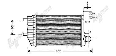 Radiador de intercooler Polcar 5702J81 preço, a partir de 97,22 USD