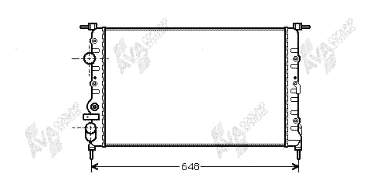Radiador de esfriamento de motor Renault (RVI) 7700424035 preço, a partir de 56,12 USD