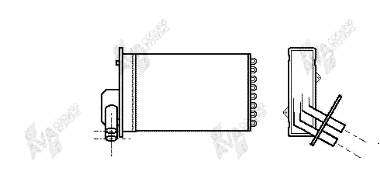 350218405000 Magneti Marelli Radiador de forno (de aquecedor)