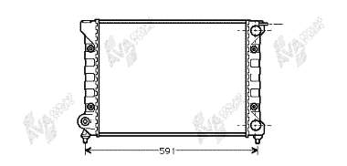 Radiador de esfriamento de motor VAG 1L0121253P preço, a partir de 36,89 USD