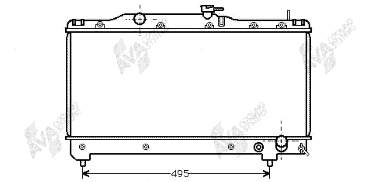Radiador de esfriamento de motor Toyota 1640074840 preço, a partir de 75,62 USD