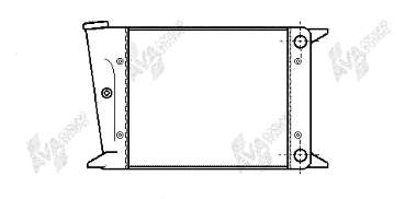 65050 Nissens Radiador de esfriamento de motor