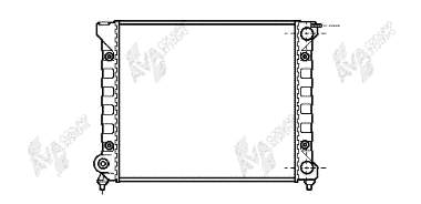 Radiador de esfriamento de motor VAG 191121253M preço, a partir de 28,24 USD