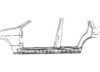Acesso externo direito para Volkswagen Vento  1H2