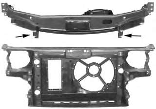 Compre Suporte do radiador montado (painel de montagem de fixação das luzes) Volkswagen Golf 3