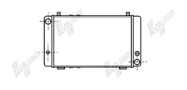 Radiador de esfriamento de motor VAG 115610500 preço, a partir de 54,42 USD