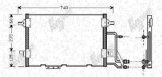 Radiador de aparelho de ar condicionado VAG 4Z7260403C preço, a partir de 108,26 USD
