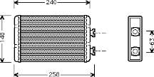 Radiador de forno (de aquecedor) BMW 64118372771 preço, a partir de 46,62 USD