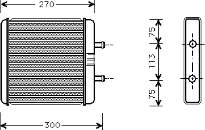 Radiador de forno (de aquecedor) Asam 73472 preço, a partir de 55,37 USD