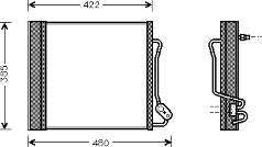 Radiador de aparelho de ar condicionado Eaclima 30C44002 preço, a partir de 95,02 USD