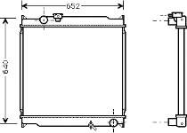 Radiador de esfriamento de motor Toyota 1640067131 preço, a partir de 174,54 USD