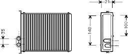 Compre 9144221 Volvo Radiador de forno (de aquecedor)