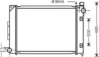 Radiador de esfriamento de motor Land Rover PCC000101 preço, a partir de 132,80 USD