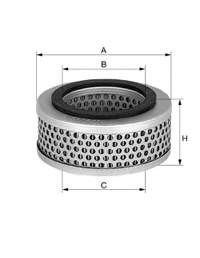 C25451 Mann-Filter Filtro de ar