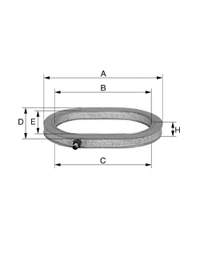 0010946904 Mercedes Filtro de ar