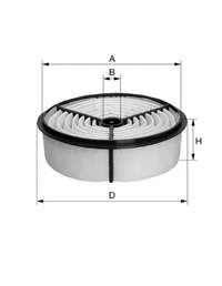C2262 Mann-Filter Filtro de ar