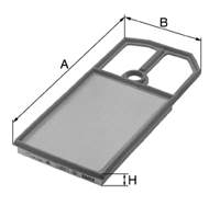 1672497 Ford Filtro de ar