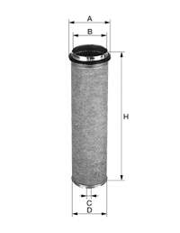 CF2100 Mann-Filter Filtro de ar de bomba de fornecimento de ar secundário