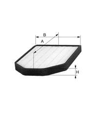 64312339888 BMW Filtro de salão