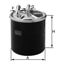 A6460920301 Mercedes Filtro de combustível
