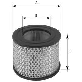 8A0195 Ridex Filtro de ar