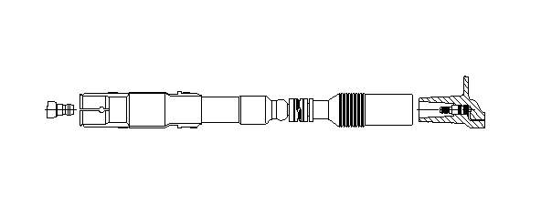 356912948 Mercedes Fios de alta voltagem, kit