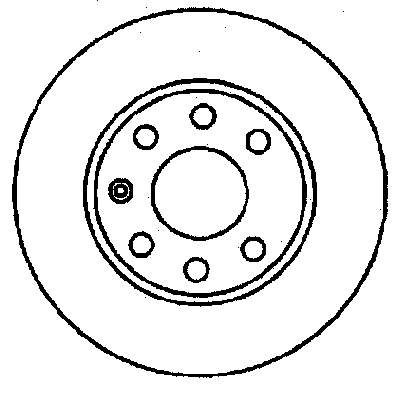 90086193 Opel Disco do freio dianteiro