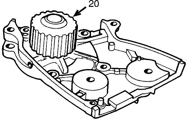 Compre 8AK115010 Mazda Bomba de água (bomba) de esfriamento