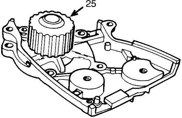 Bomba de água (bomba) de esfriamento Mazda 0FE3N15010E preço, a partir de 27,58 USD
